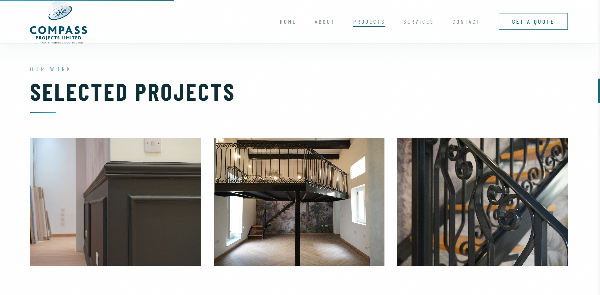 Compass Project · Site sur mesure