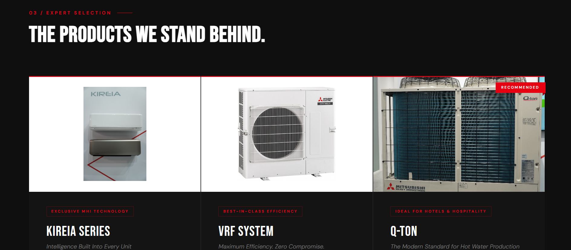 Mitsubishi · Site sur mesure